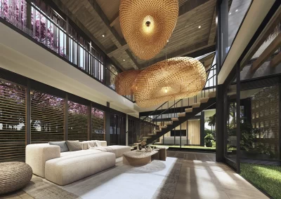 Casas campestres en Colombia _sala2